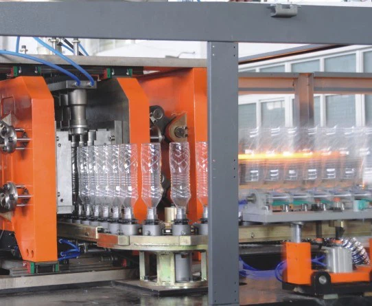 Vollautomatische Blasformmaschine für Haustiere, 12 Kavitäten, reines Wasser, Saft, Getränke