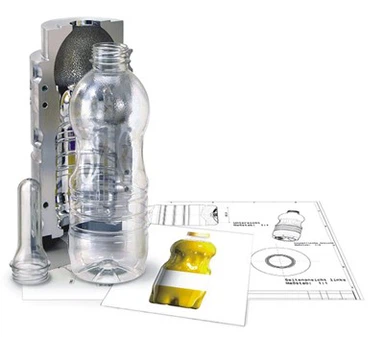 Natürliche Trinkwasserflaschen-Blasform